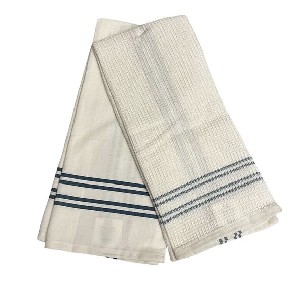 White River Home When I Need A Hand I Found A Paw Cotton Kitchen Towel Set X 2 - Picture 5 of 6